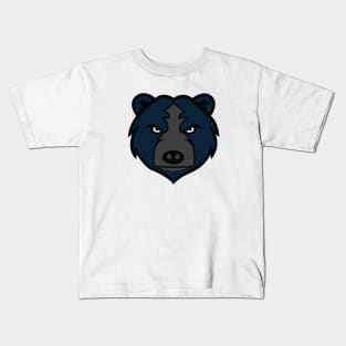 Bear Head Mascot Kids T-Shirt